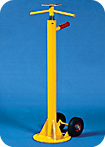 4013-06 Truck Trailer Stabilizing Jacks 
Aldon® Standard Truck Trailer Stabilizing Jack 
Height Range  43 1/2"-50 1/2"  Load Bearing 25,000 lbs
Top 5" Base 12" Wt. 54 lbs.